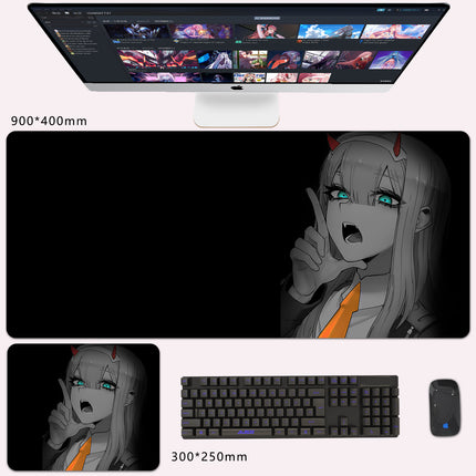 Oversized Anime Mouse Pad