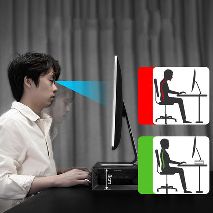 Computer Monitor Rack/Riser with USB Ports