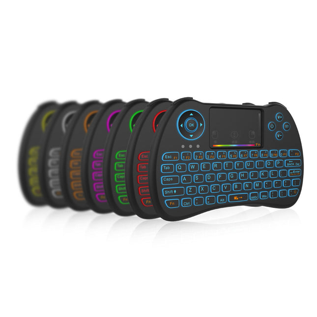 Wireless Backlit Colorful Control Keyboard