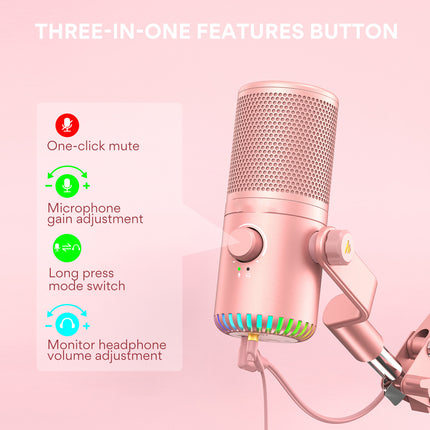 USB Desktop Condenser Microphone