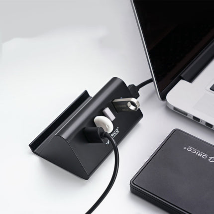 Tablet/Mobile Phone Stand with 4 USB 3.0 Ports