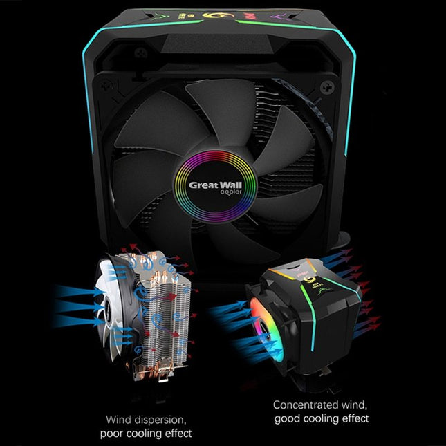 ARGB CPU Cooler Universal Intel & AMD