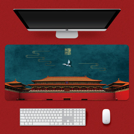 Oversized Chinese style palace mouse pad