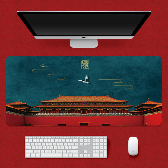 Oversized Chinese style palace mouse pad