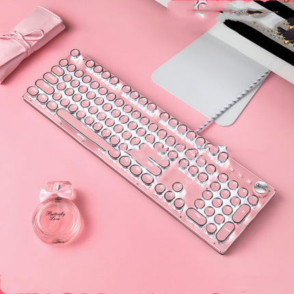 Round Key Mechanical Gaming Keyboard