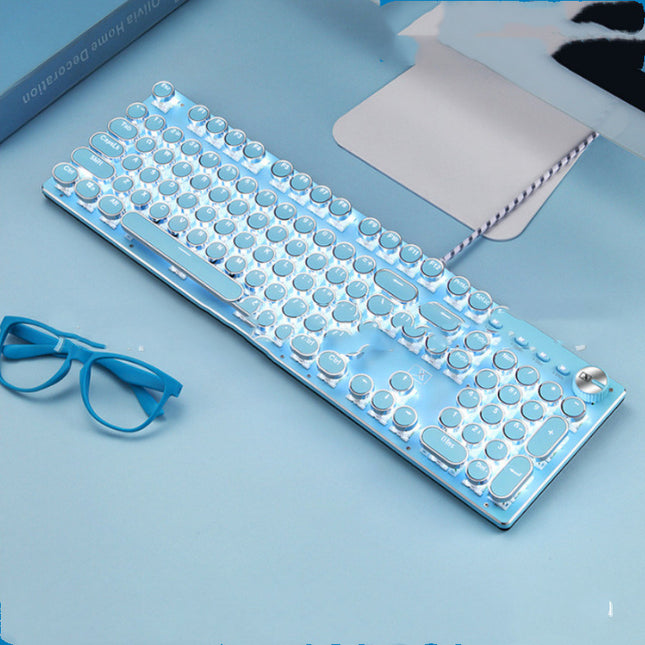 Round Key Mechanical Gaming Keyboard