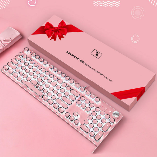 Round Key Mechanical Gaming Keyboard