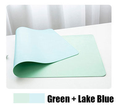 Double-Sided Oversized Leather Table Mat