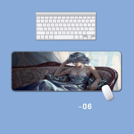 Mouse Pad Anime Cartoon Thickened Lock