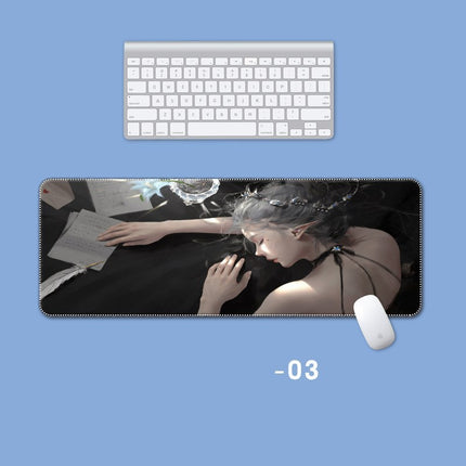 Mouse Pad Anime Cartoon Thickened Lock