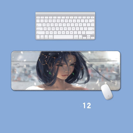 Mouse Pad Anime Cartoon Thickened Lock