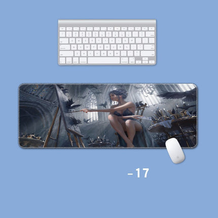 Mouse Pad Anime Cartoon Thickened Lock