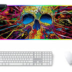 Colorful skull / 40x90x4M