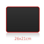 Black and red seaming / 21X26CM
