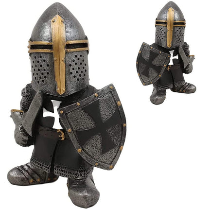 European Knight Ornament Retro Desk Figurine