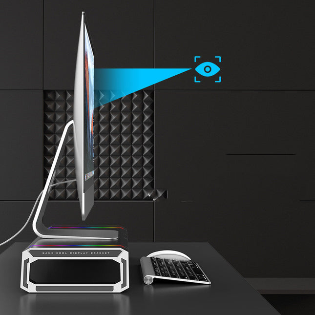 RGB Monitor Stand with USB Ports
