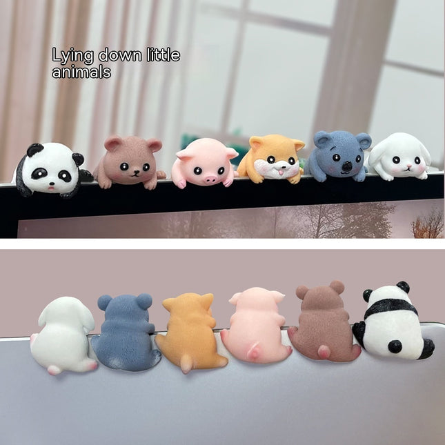 Creative Computer-Display Small Animal Decorations