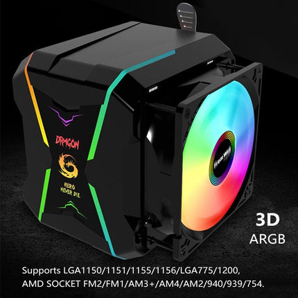 ARGB CPU Cooler Universal Intel & AMD