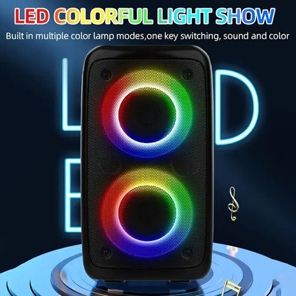 Wireless RGB Desktop Speaker With Subwoofer