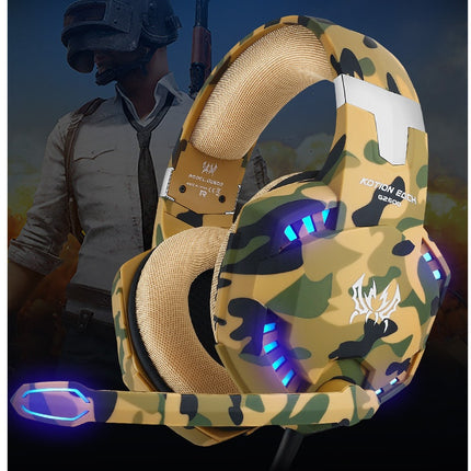 Camouflage Gaming Headset