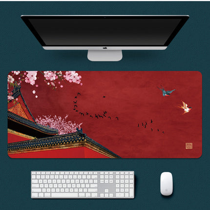 Oversized Chinese style palace mouse pad