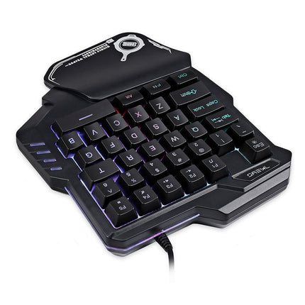 One-Handed RGB Mechanical Gaming Keyboard