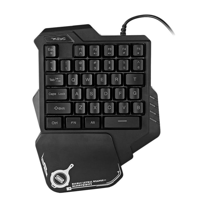 One-Handed RGB Mechanical Gaming Keyboard