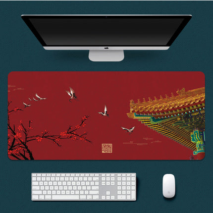 Oversized Chinese style palace mouse pad
