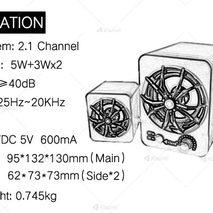 Desktop Computer Speakers