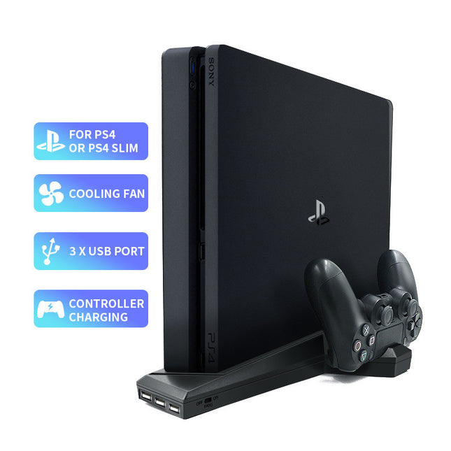 PS4 Cooling Stand with Charging Ports