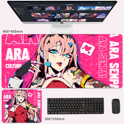 Oversized Anime Mouse Pad