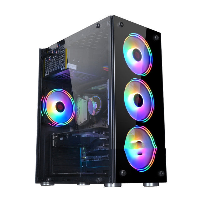 Computer Case - Double-sided Tempered Glass - Case Only