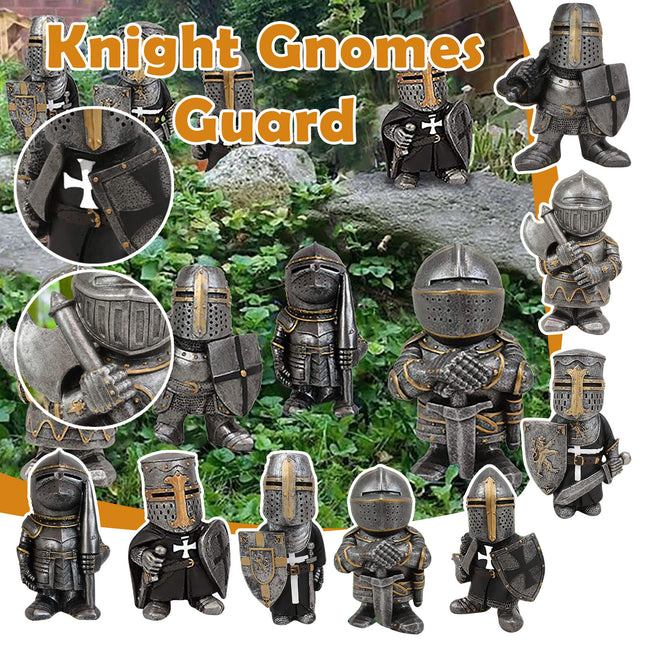 European Knight Ornament Retro Desk Figurine