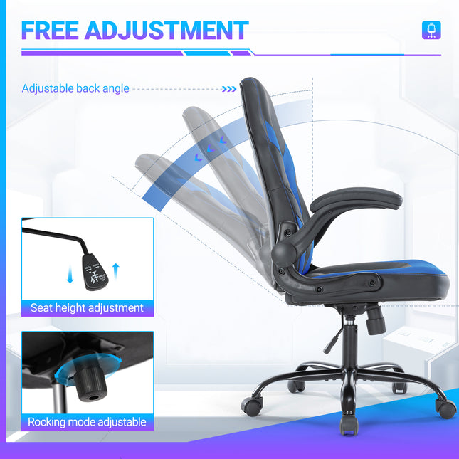 Leather Ergonomic Gaming Chair