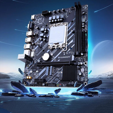 Desktop Gaming Motherboard - LGA1700, 2 x DDR4, PCIE 4.0 & 3.0 x 16,