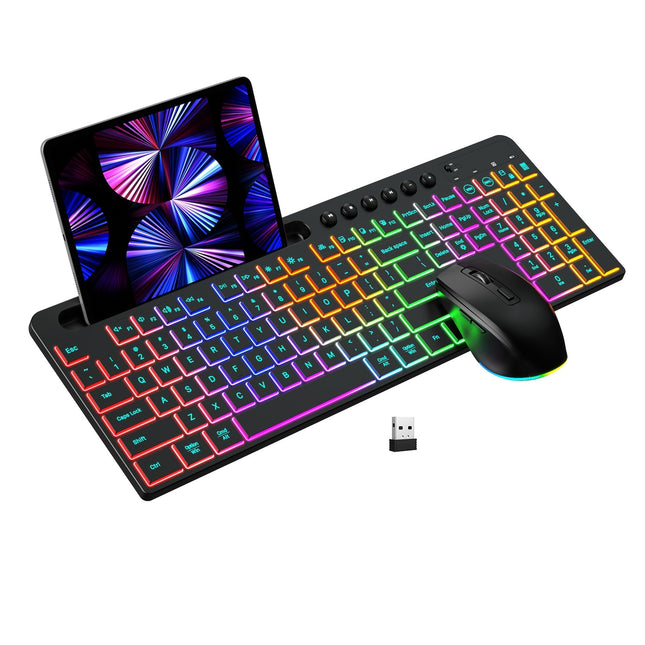 RGB Wireless Keyboard And Mouse Combo