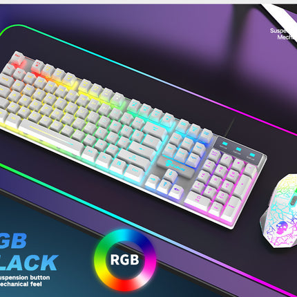 RGB Luminous Keyboard And Mouse Set