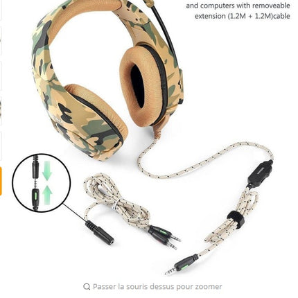 Camo Gaming Headset