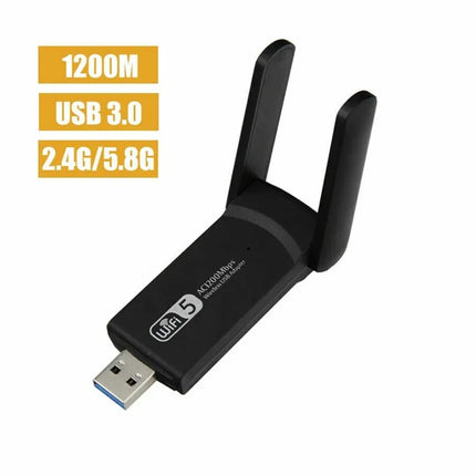 WIFI Adapter, 1200Mbps, USB 3.0, Dual Band, AC1200