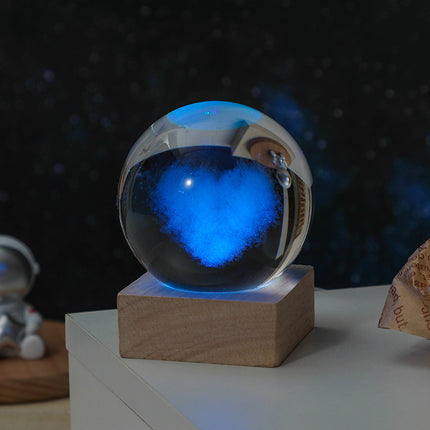Luminous Crystal Ball Desktop Lamps
