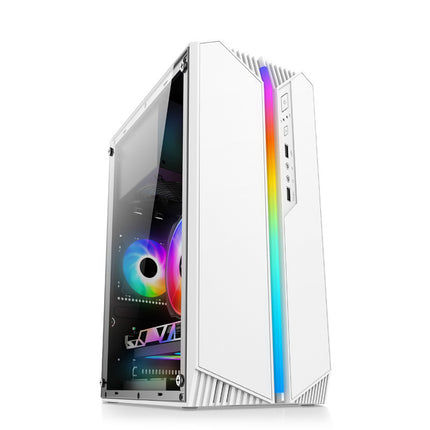 RGB Full-side Transparent Chassis PC Case only