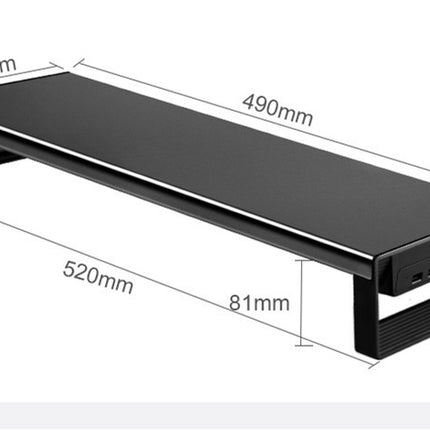 Computer Monitor Rack/Riser with USB Ports