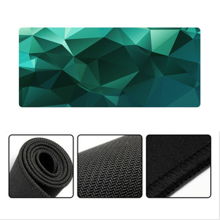 Geometric Internet Cafe Games Desk Mat