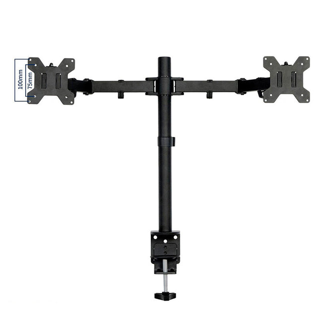 Dual Screen Desktop Computer Monitor Stand