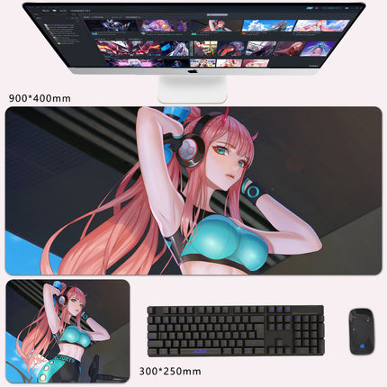 Oversized Anime Mouse Pad