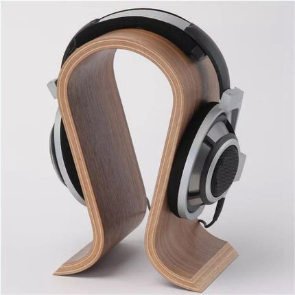 Headphone Stand Solid Wood