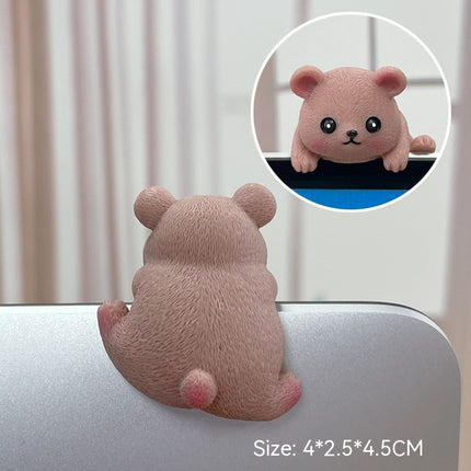 Creative Computer-Display Small Animal Decorations