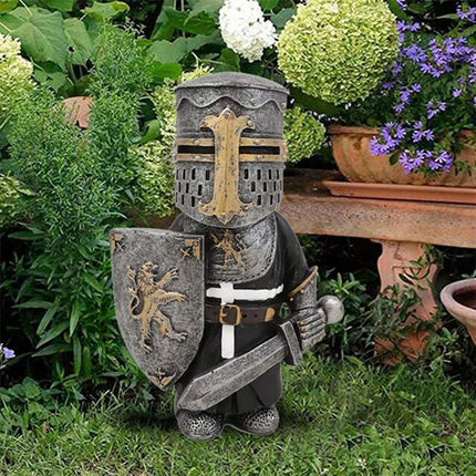 European Knight Ornament Retro Desk Figurine