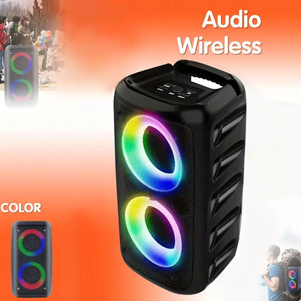 Wireless RGB Desktop Speaker With Subwoofer
