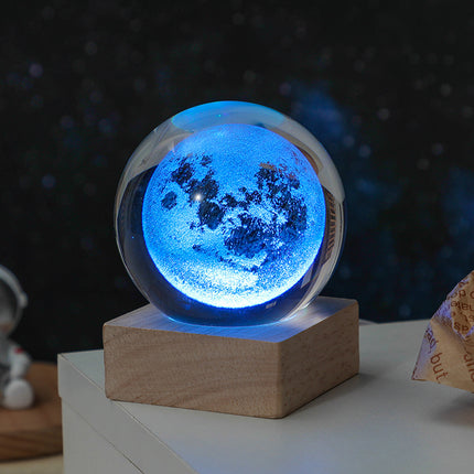 Luminous Crystal Ball Desktop Lamps
